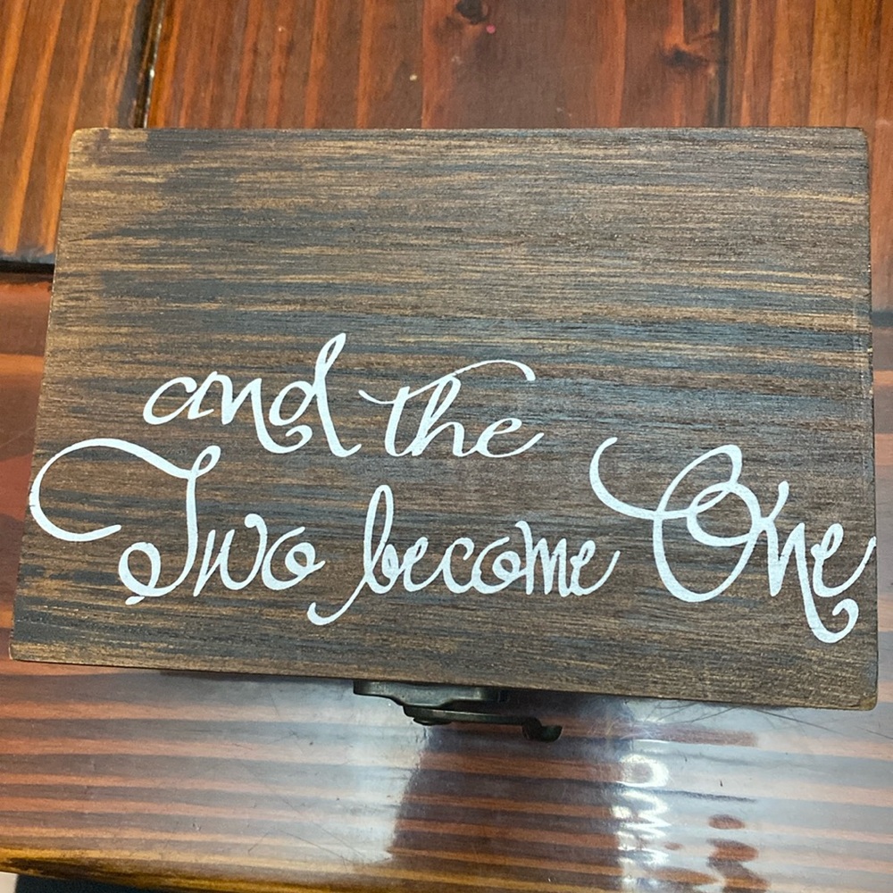 Ring Bearer Wedding Ring Box - Used once